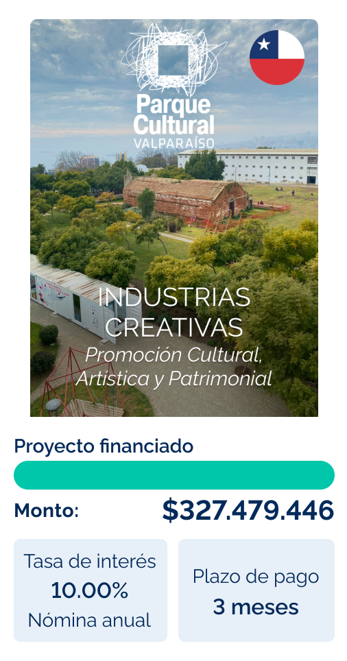 Financiamiento - Parque cultural